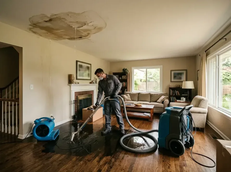attic-pipe-burst-ceiling-drip-008 — frequently asked questions, Water Damage Restoration & Carpet Care in New Hampshire